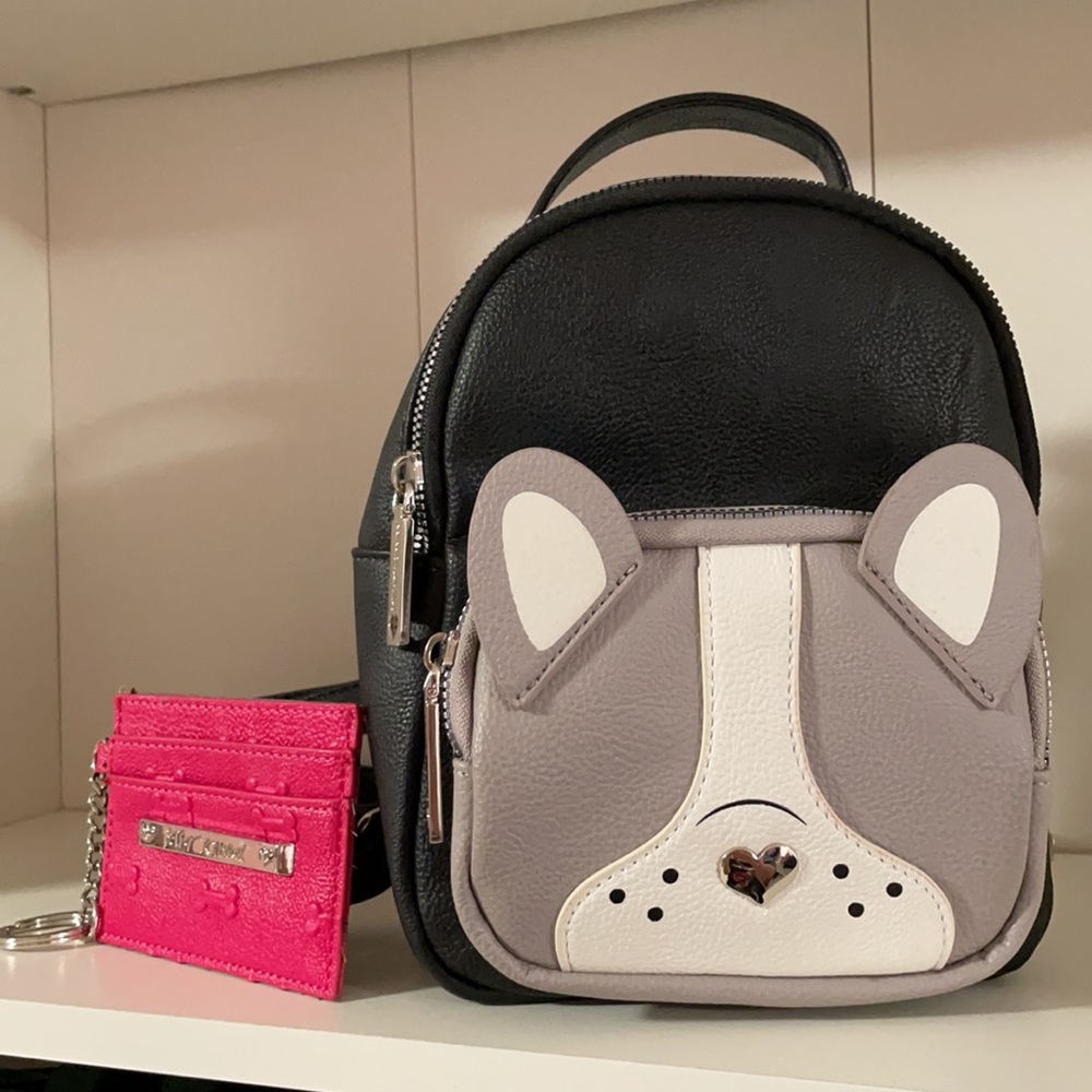 Betsy Johnson Dog Backpack